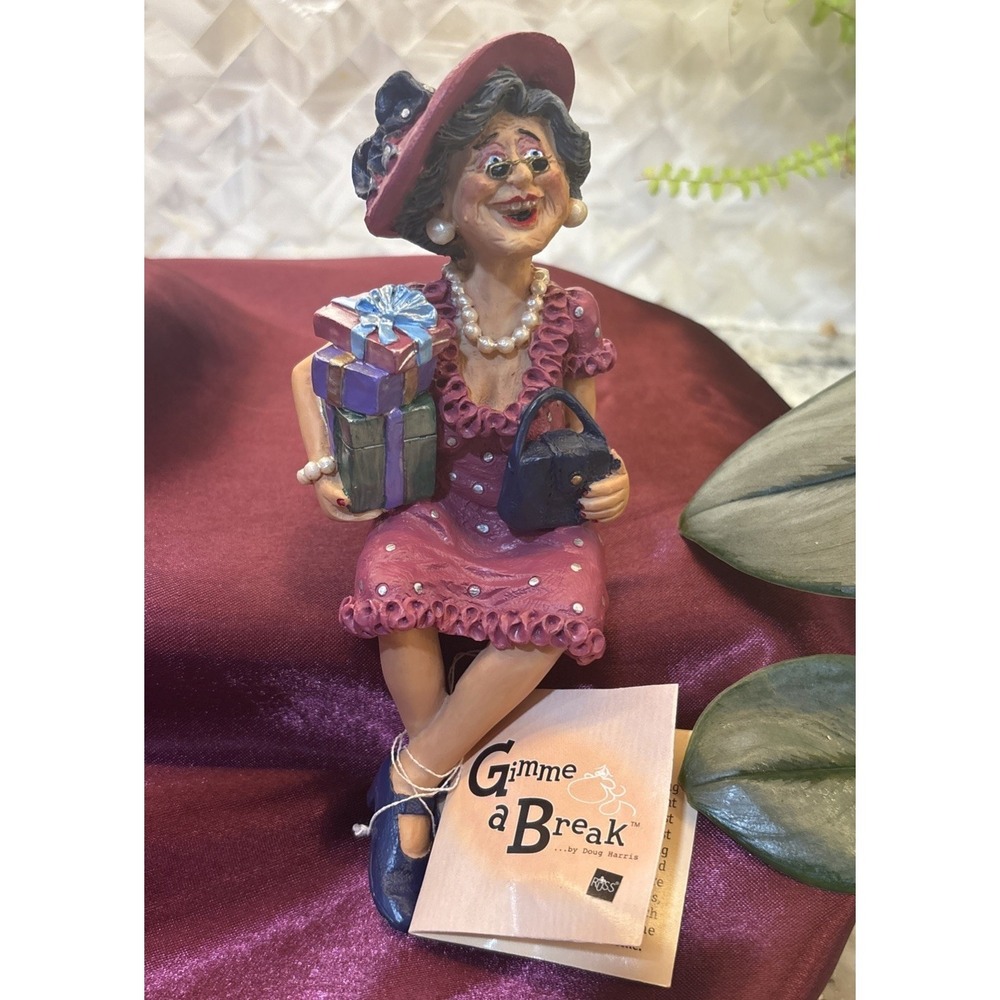 Russ Doug Harris "Marvus" Birthday shelf sitter Shopper Retired Grandma Funny
